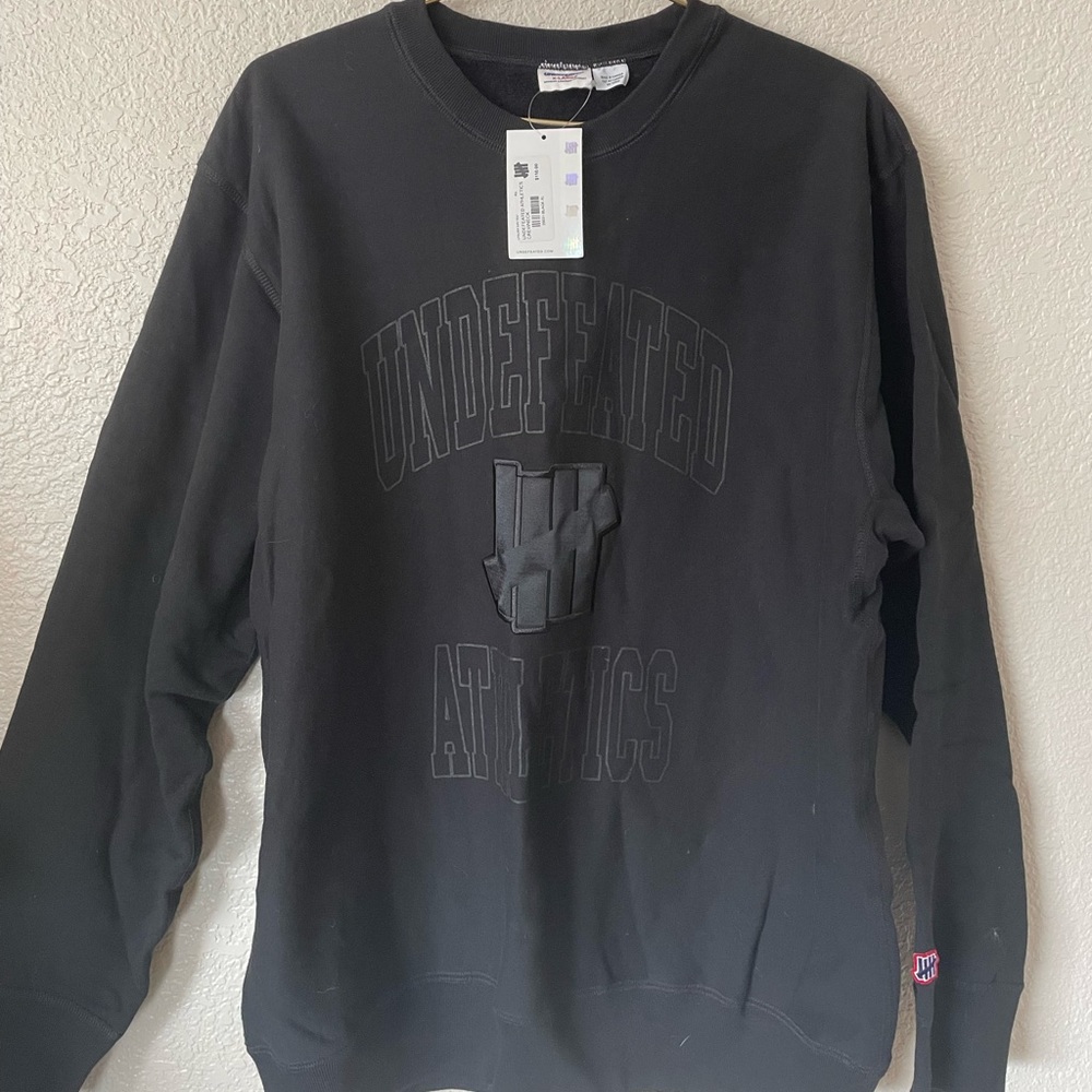 UNDEFEATED AUTHENTICS CREWNECK - BLACK / XL